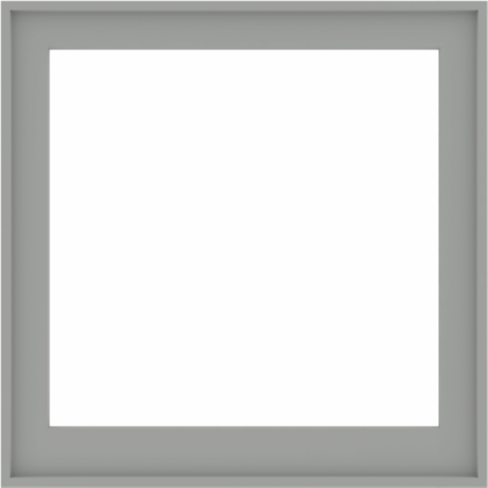 WDMA 40x40 (39.5 x 39.5 inch) Composite Wood Aluminum-Clad Picture Window without Grids-5