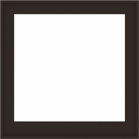 WDMA 40x40 (39.5 x 39.5 inch) Composite Wood Aluminum-Clad Picture Window without Grids-6