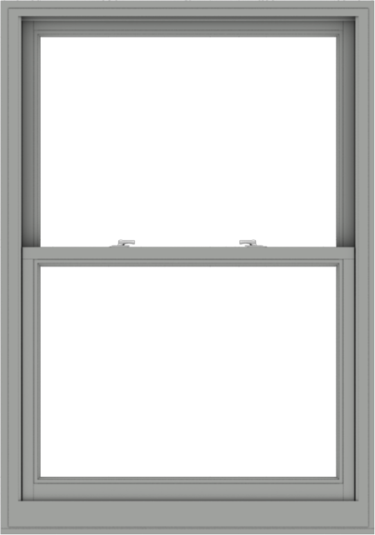 WDMA 40x57 (39.5 x 56.5 inch)  Aluminum Single Double Hung Window without Grids-1