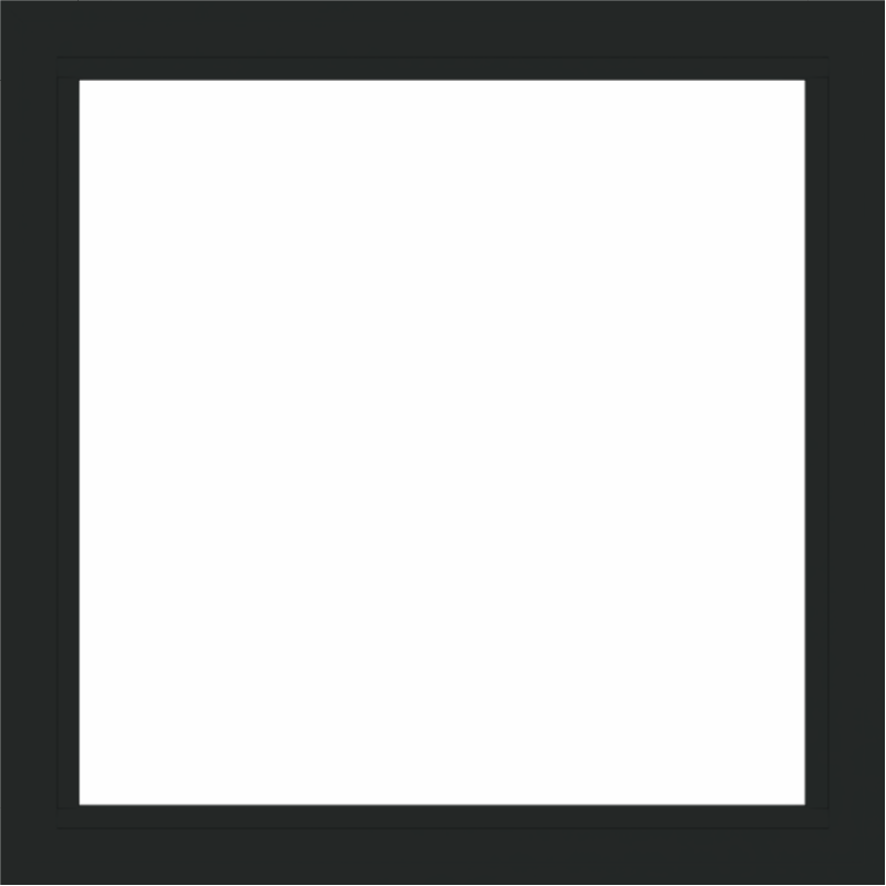 42x42-upvc-picture-window-white-brown-black-without-grids-6 WDMA 42x42 (41.5 x 41.5 inch) Vinyl uPVC White Picture Window without Grids-6