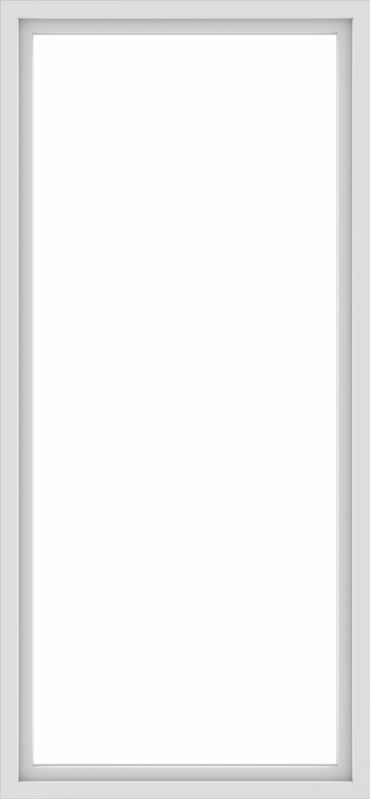 42x90-upvc-picture-window-white-brown-black-without-grids-1 WDMA 42x90 (41.5 x 89.5 inch) Vinyl uPVC White Picture Window without Grids-1