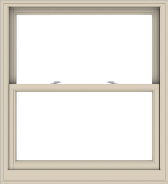 WDMA 44x48 (43.5 x 47.5 inch)  Aluminum Single Hung Double Hung Window without Grids-2