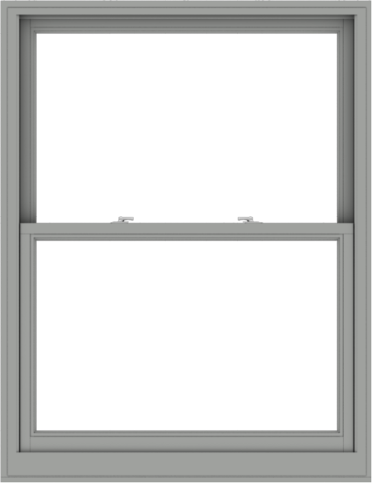 WDMA 44x57 (43.5 x 56.5 inch)  Aluminum Single Double Hung Window without Grids-1