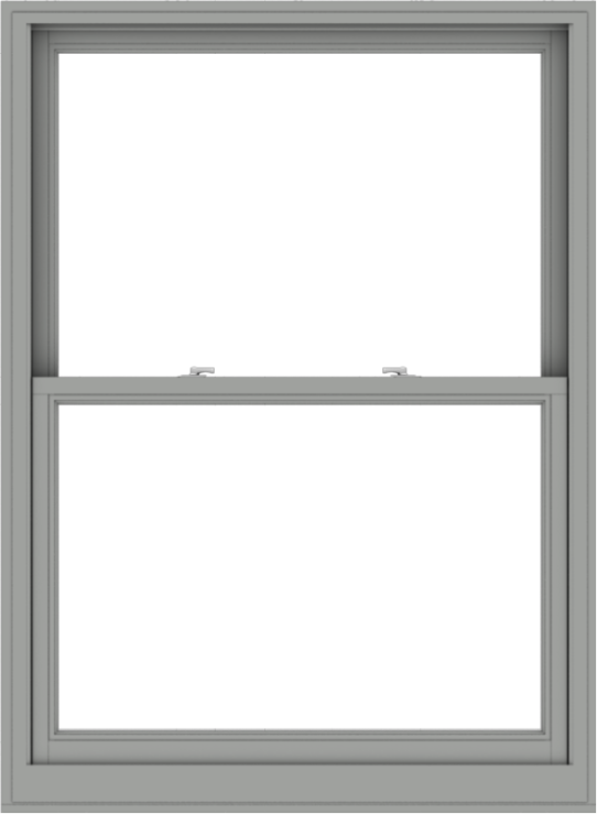 WDMA 44x60 (43.5 x 59.5 inch)  Aluminum Single Double Hung Window without Grids-1
