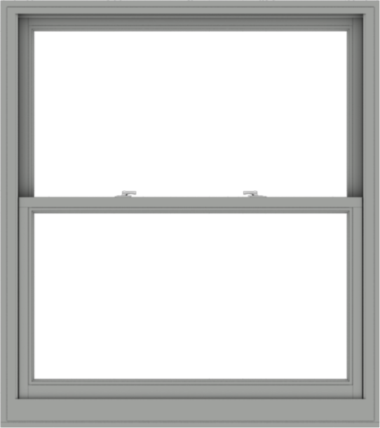 WDMA 48x54 (47.5 x 53.5 inch)  Aluminum Single Double Hung Window without Grids-1