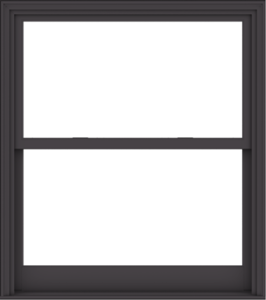 WDMA 48x54 (47.5 x 53.5 inch)  Aluminum Single Hung Double Hung Window without Grids-3