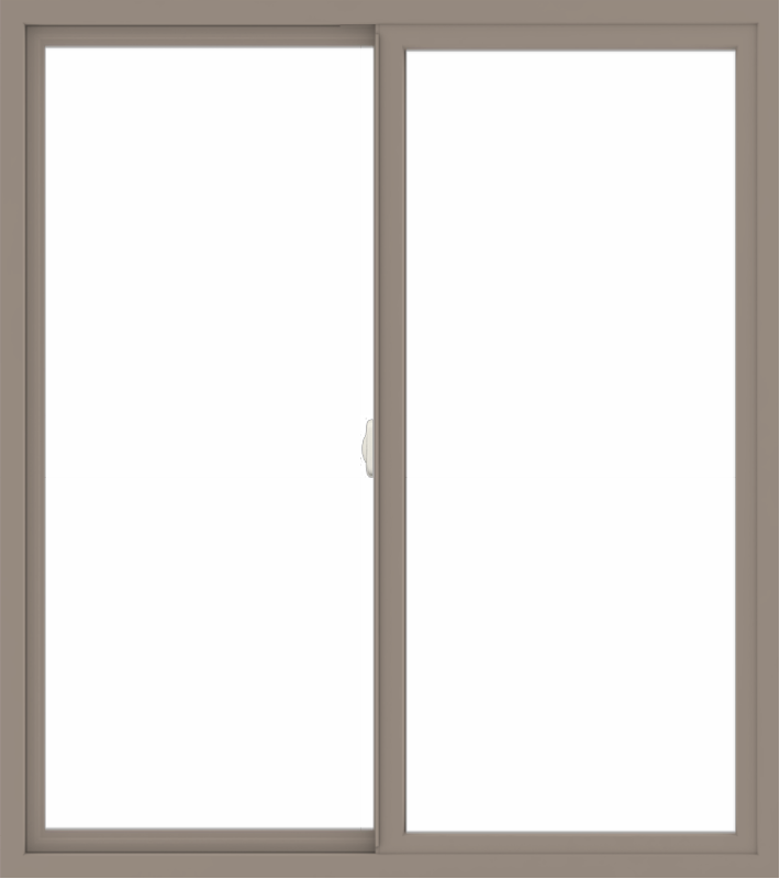 48x54-white-brown-black-vinyl-upvc-slide-window-with-Colonial-grids-3 WDMA 48x54 (47.5 x 53.5 inch) Vinyl uPVC Brown Slide Window without Grids Interior