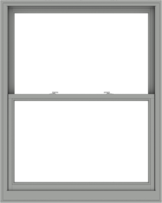 WDMA 48x60 (47.5 x 59.5 inch)  Aluminum Single Double Hung Window without Grids-1