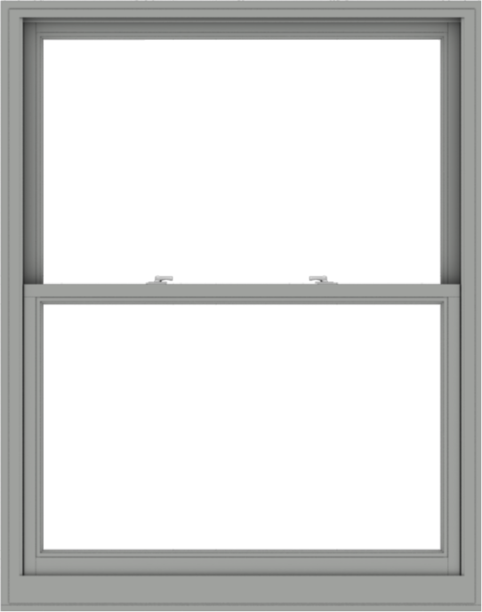 WDMA 48x61 (47.5 x 60.5 inch)  Aluminum Single Double Hung Window without Grids-1