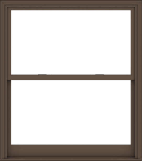 WDMA 54x61 (53.5 x 60.5 inch)  Aluminum Single Hung Double Hung Window without Grids-4