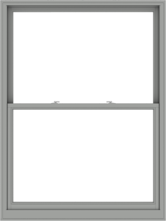 WDMA 54x72 (53.5 x 71.5 inch)  Aluminum Single Double Hung Window without Grids-1