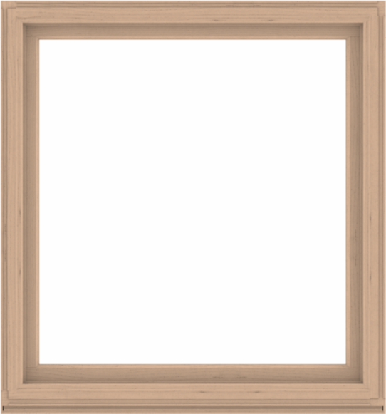WDMA 56x60 (55.5 x 59.5 inch) Composite Wood Aluminum-Clad Picture Window without Grids-2