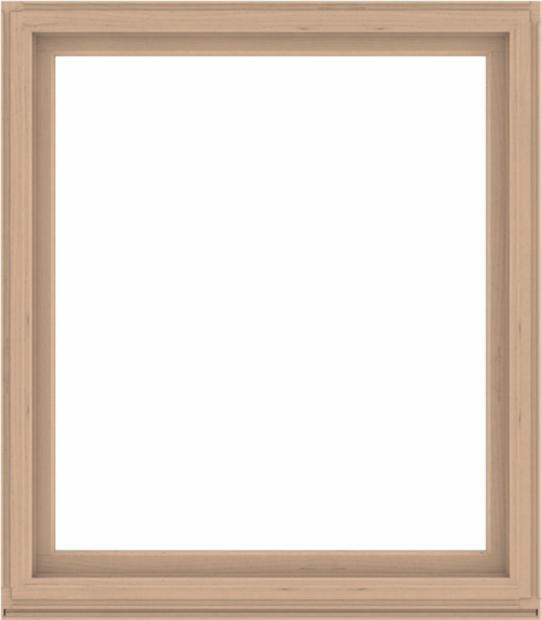 WDMA 56x64 (55.5 x 63.5 inch) Composite Wood Aluminum-Clad Picture Window without Grids-2