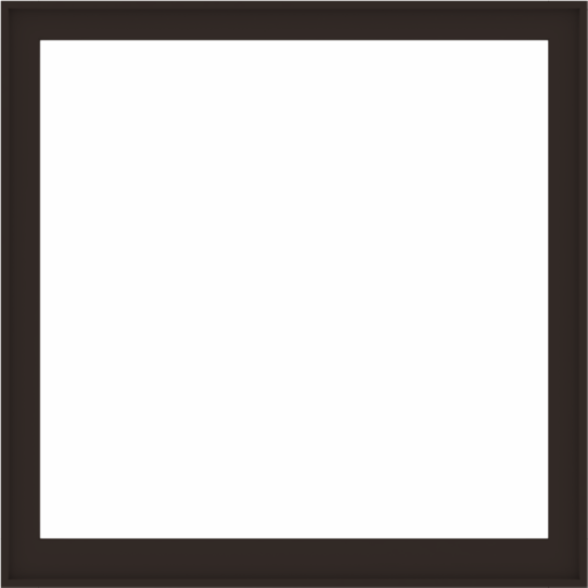 WDMA 60x60 (59.5 x 59.5 inch) Composite Wood Aluminum-Clad Picture Window without Grids-6