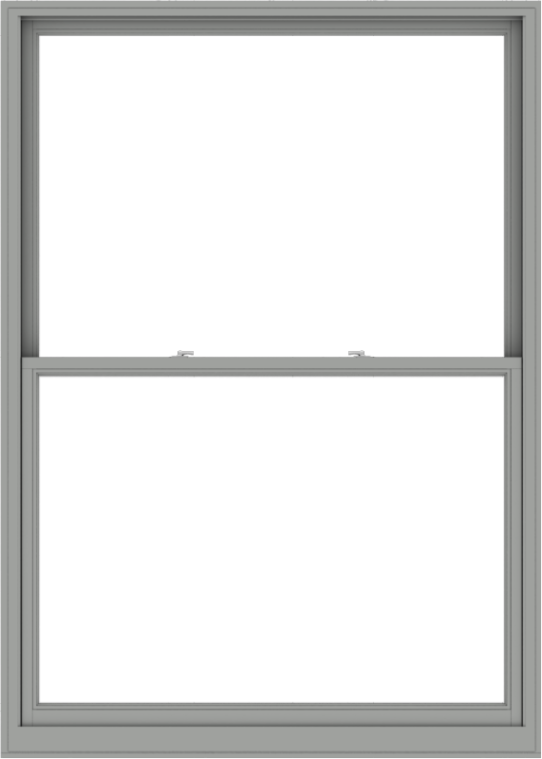 WDMA 60x84 (59.5 x 83.5 inch)  Aluminum Single Double Hung Window without Grids-1