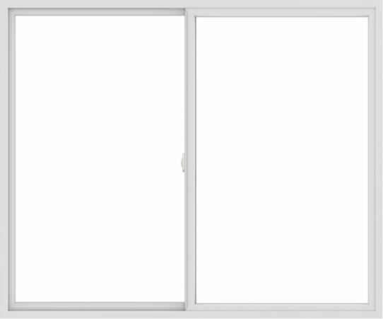 WDMA 72x60 (71.5 x 59.5 inch) Vinyl uPVC White Slide Window without Grids Interior