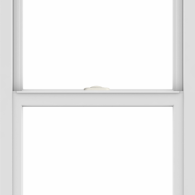 WDMA 24x36 (23.5 x 35.5 inch) White aluminum Single and Double Hung Window without grids interior