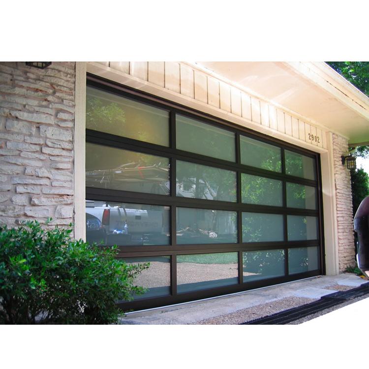 Residential Automatic Aluminum Roll, Roll Up Garage Door Windows