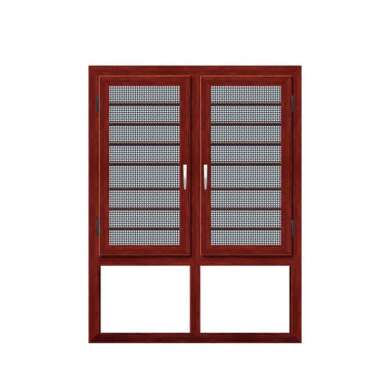 WDMA Airproof Curtain Standard 36 X 72 Double Leaf Sash Reflective Glass Outward Opening Push Out Shutter Casement Windows Sizes