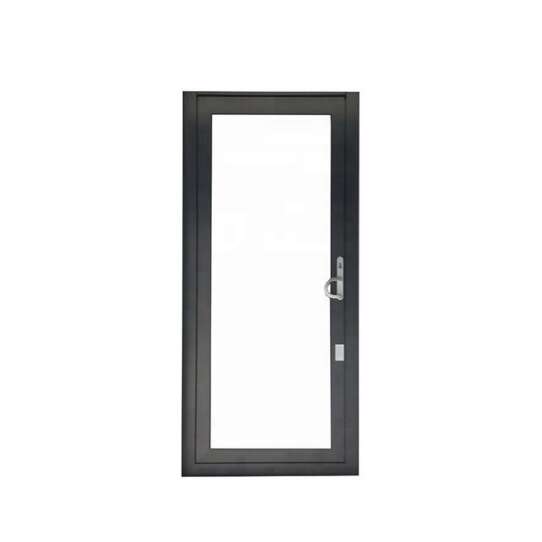 China WDMA Aluminium Extrusion Office Casement Swing Stained Tinted Door With Glass In Sri Lanka Price