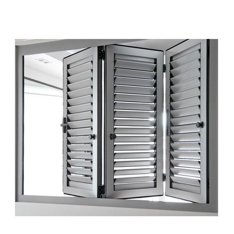 ESWDA Aluminium Profile Adjustable Glass Louvers Small Bathroom Ventilation Windows Door Designs ...