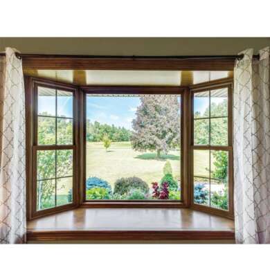 WDMA Aluminum Bay Window For Sale Aluminum Bow Window Price