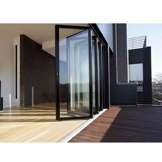 China WDMA folding patio doors