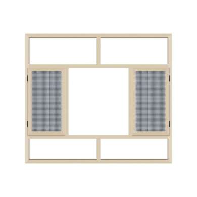 WDMA Aluminum Door Window With Mosquito Net Price For Nepal Market