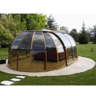 WDMA Aluminum Retractable Roof Swimming Pool Dome Cover Patio Enclosure