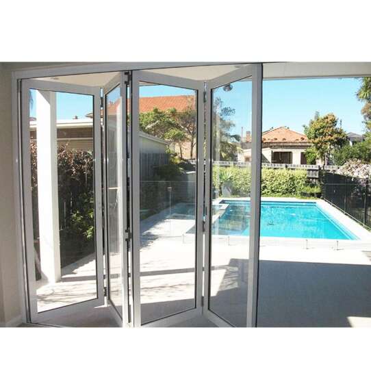 China WDMA Aluminum Veranda Bifolding Sliding Door From China Factory