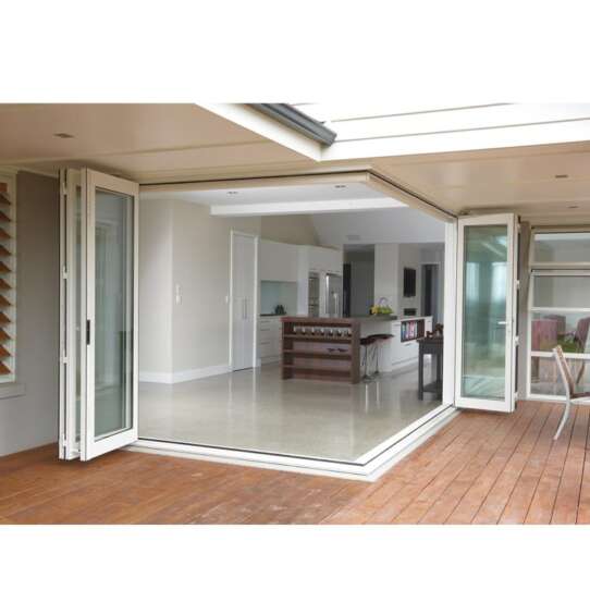 WDMA Corner Vertical Bi-folding Doors