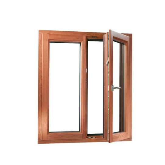 WDMA Aluminum Clad Timber Glass Doors And Windows