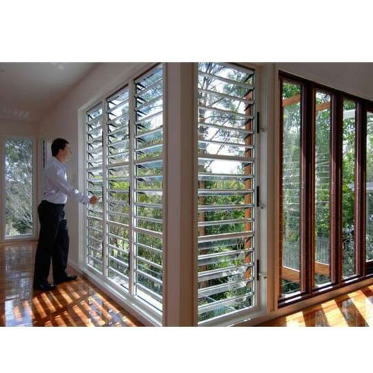 China WDMA Louver Frame Window