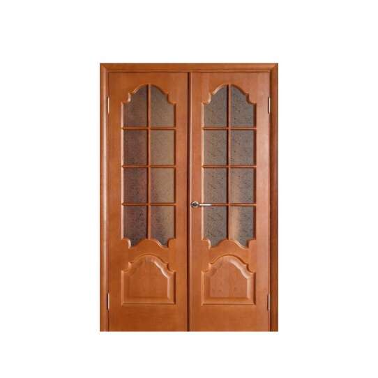 China WDMA Antique American Double Leaf Teak Solid Wood Main Door Carving Design Models With Photos