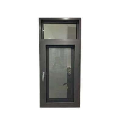 WDMA Apartment Window Arch Design Double Glass Aluminium French Bay Door Window Price