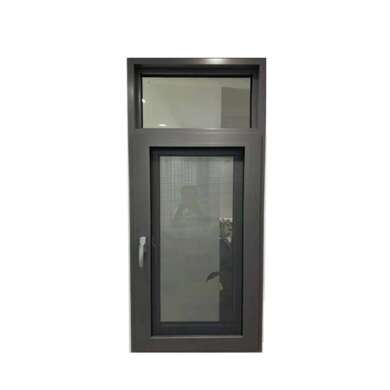 WDMA Apartment Window Arch Design Double Glass Aluminium French Bay Door Window Price