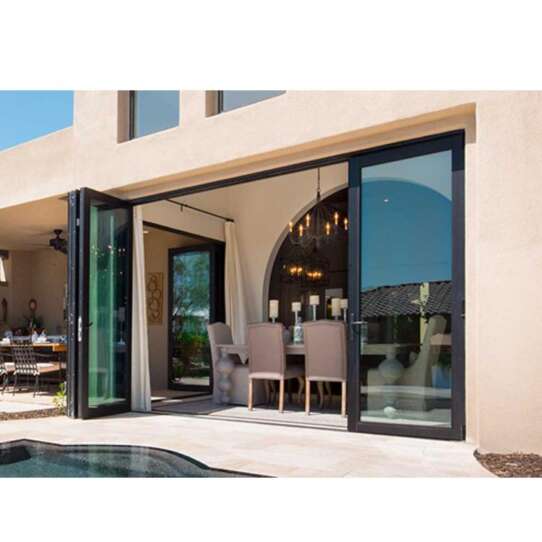 WDMA aluminium bifold door Aluminum Folding Doors