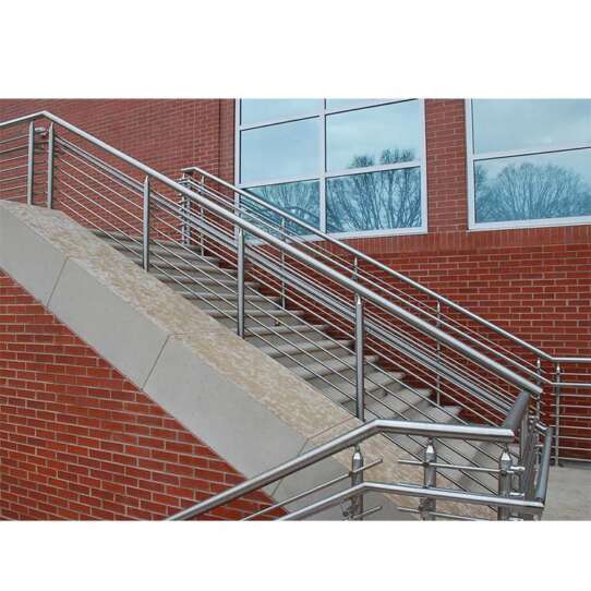 WDMA glass railing stainless steel Balustrades Handrails