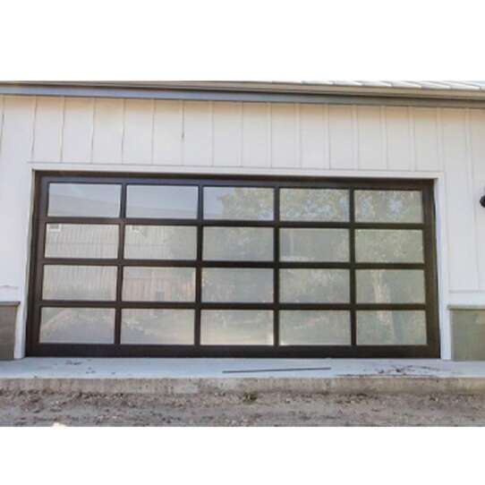 WDMA Mirriored Glass Garage Door