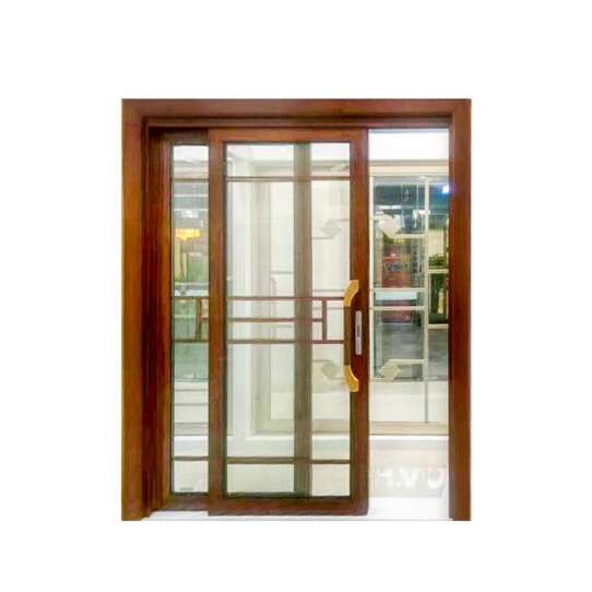 WDMA Building Material 1.2-2.0 Thickness Bi Folding Aluminium Glass Door With Screen