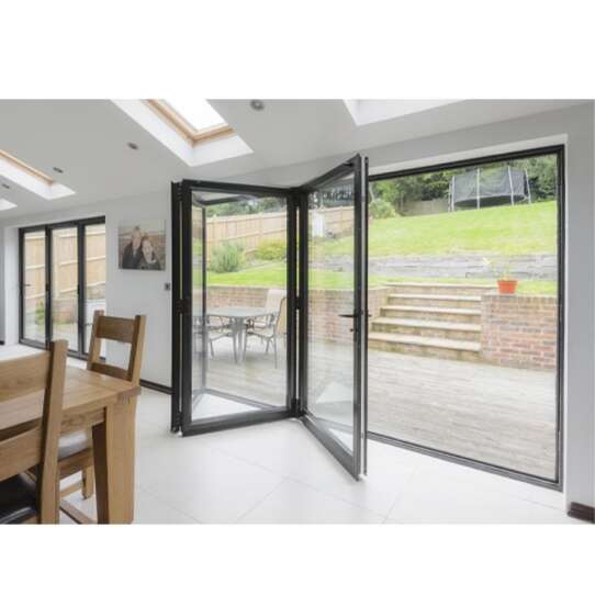 WDMA Bi Fold Exterior Doors Motorized