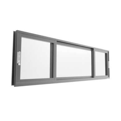 WDMA Bullet Proof Door And Window Sliding Glass Reception 50 Series Aluminium Alloy Sash Glazed Thermal Break System In China