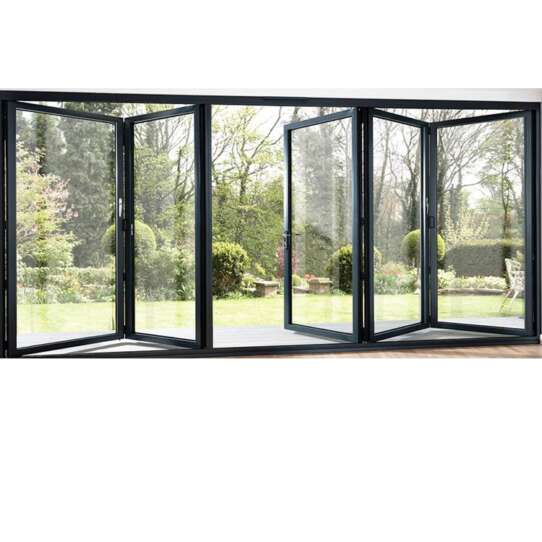 WDMA folding storm door Aluminum Folding Doors