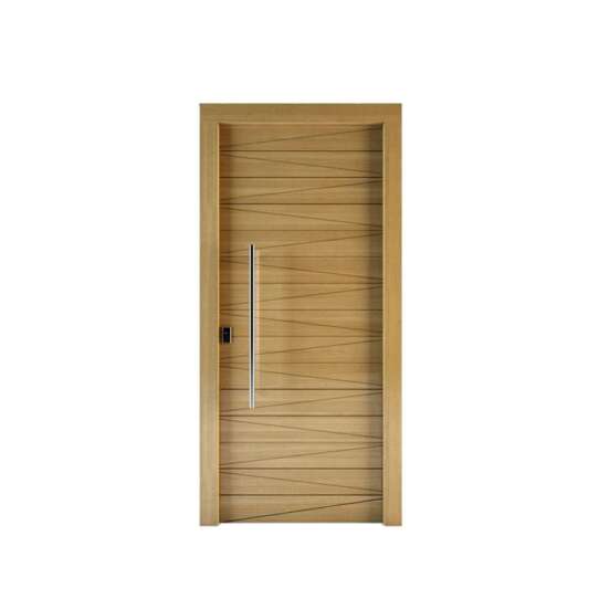 China WDMA semi solid wooden door Wooden doors