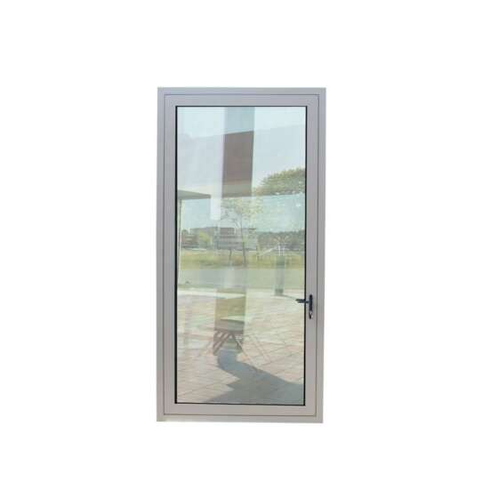 WDMA Stainless Steel Frame Glass Door