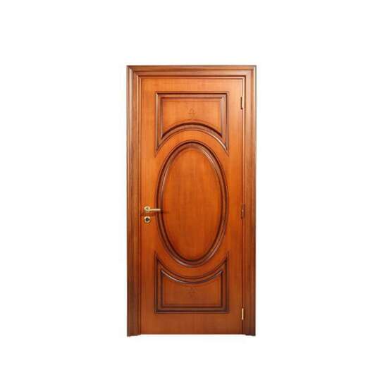 China WDMA raw wood door Wooden doors