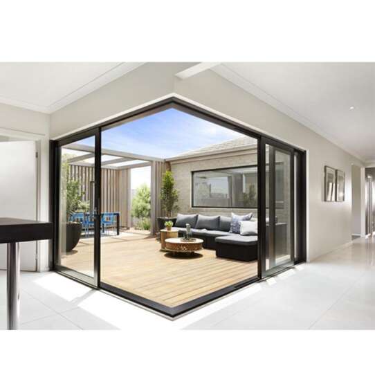 China WDMA 3 panel sliding patio door price Aluminium Sliding Doors