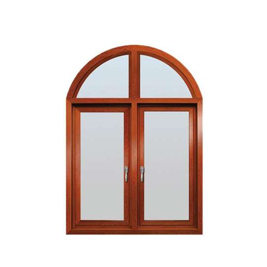 WDMA church aluminium swing stained glass window with grid Aluminum Casement Window