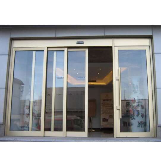 WDMA Automatic Glass Sliding Door