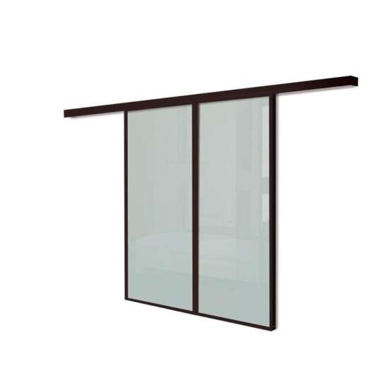 China WDMA Commercial Price Of Aluminum Multi Slide Tempered Glass Main Entrance Door For Nigeria Market